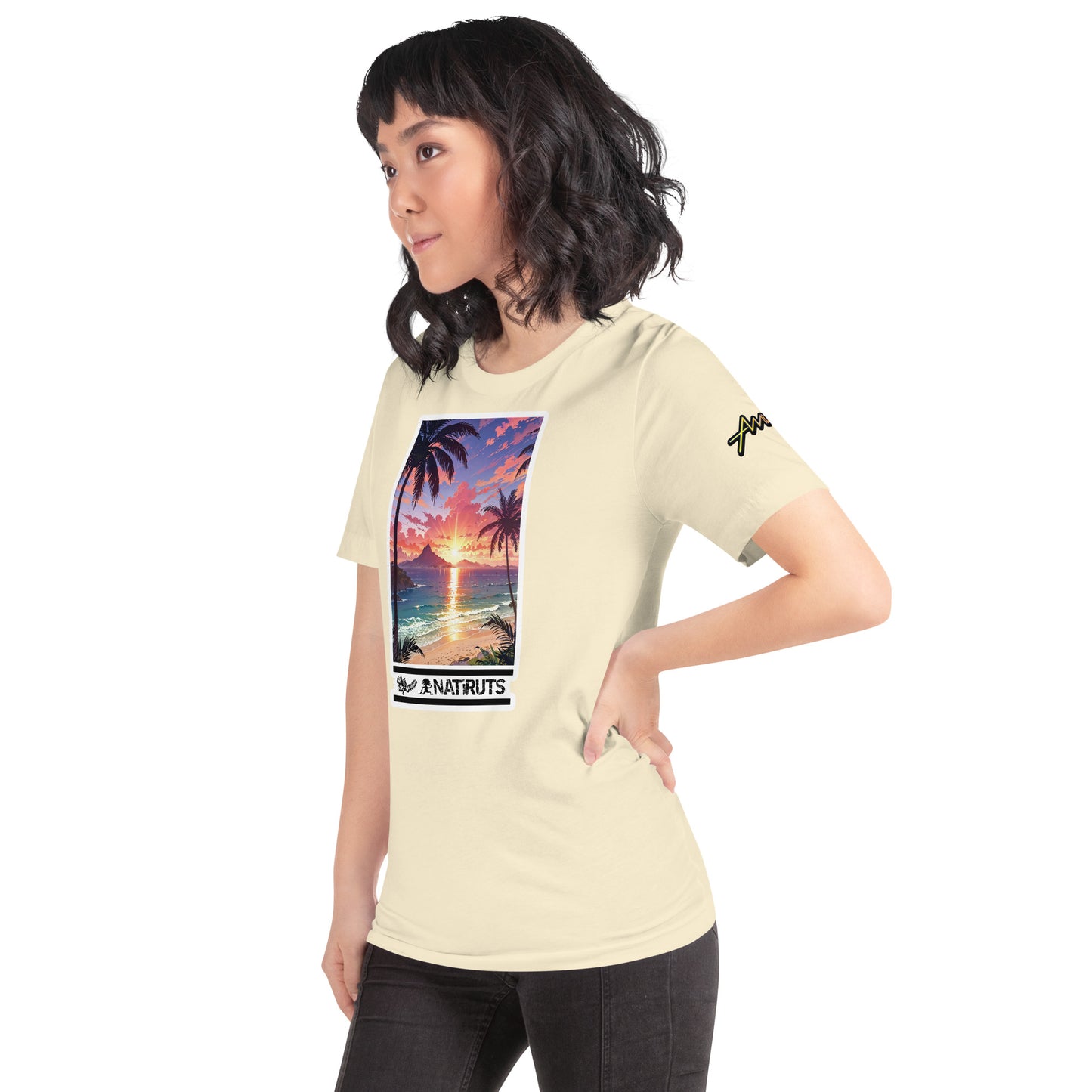 Playera DELUXE: "Quero ser feliz tambem" - Natiruts
