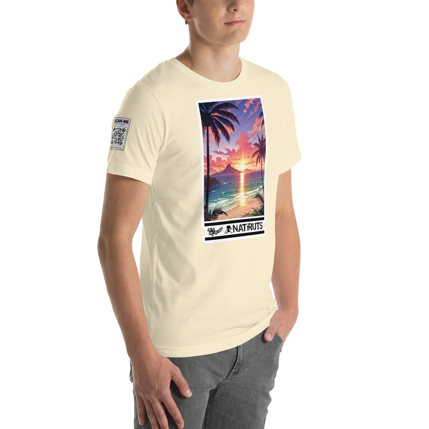Playera DELUXE: "Quero ser feliz tambem" - Natiruts