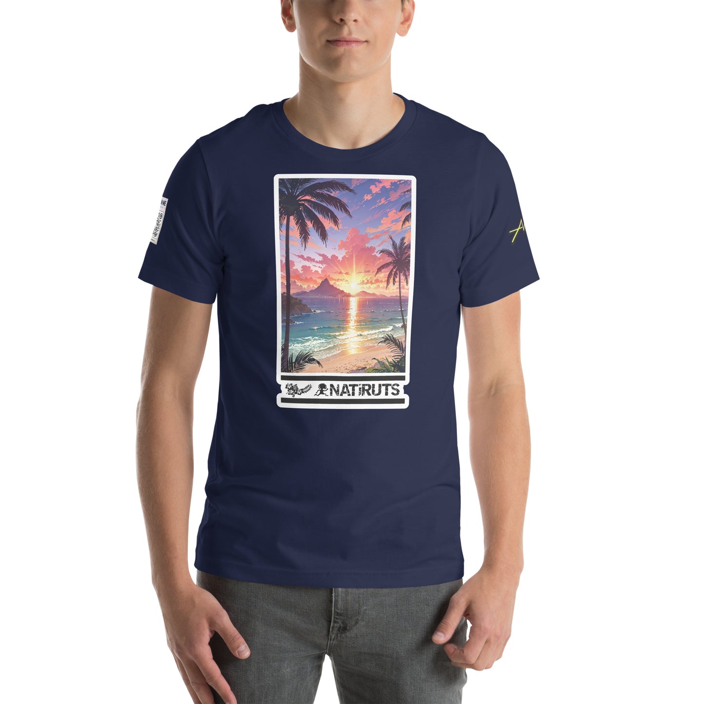 Playera DELUXE: "Quero ser feliz tambem" - Natiruts