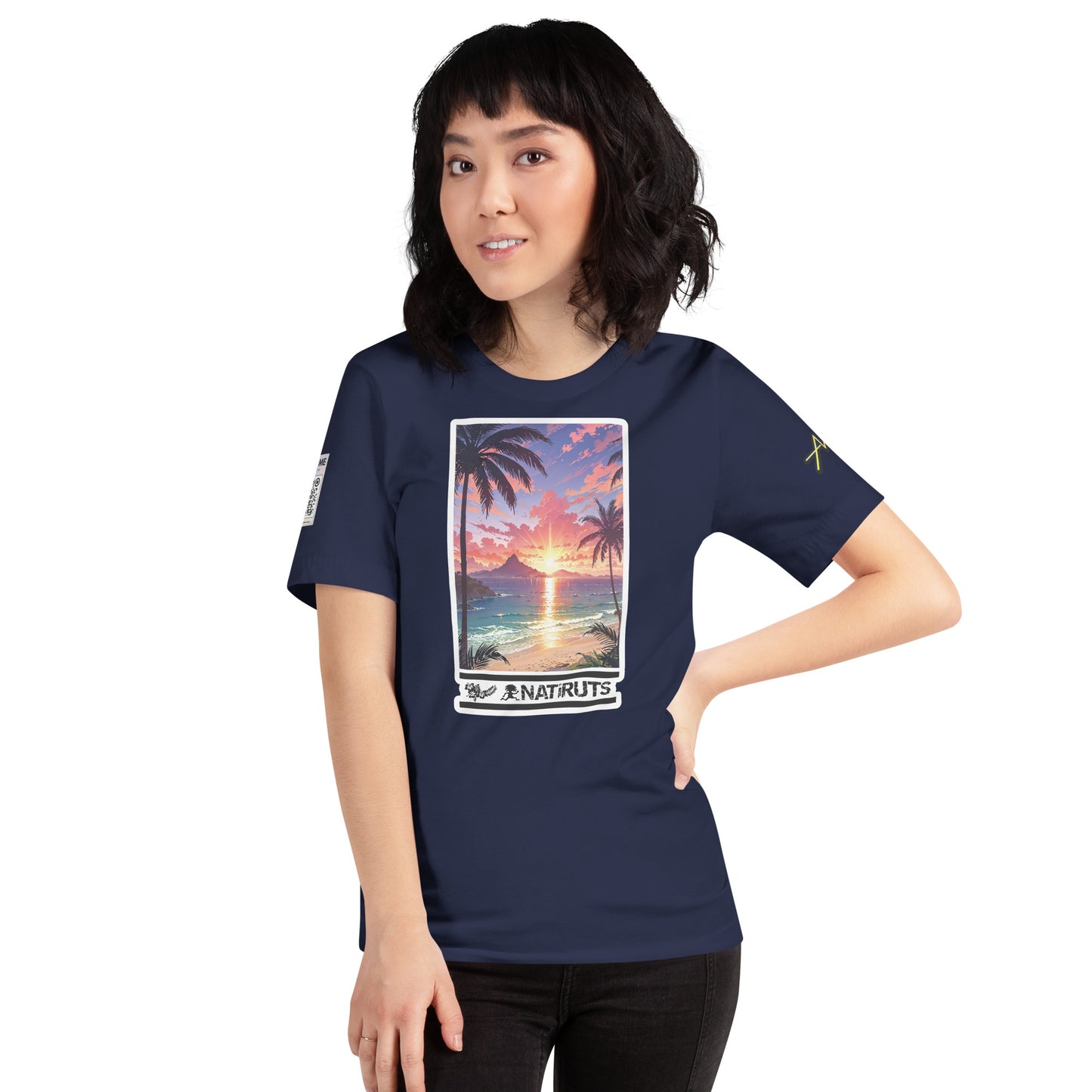 Playera DELUXE: "Quero ser feliz tambem" - Natiruts