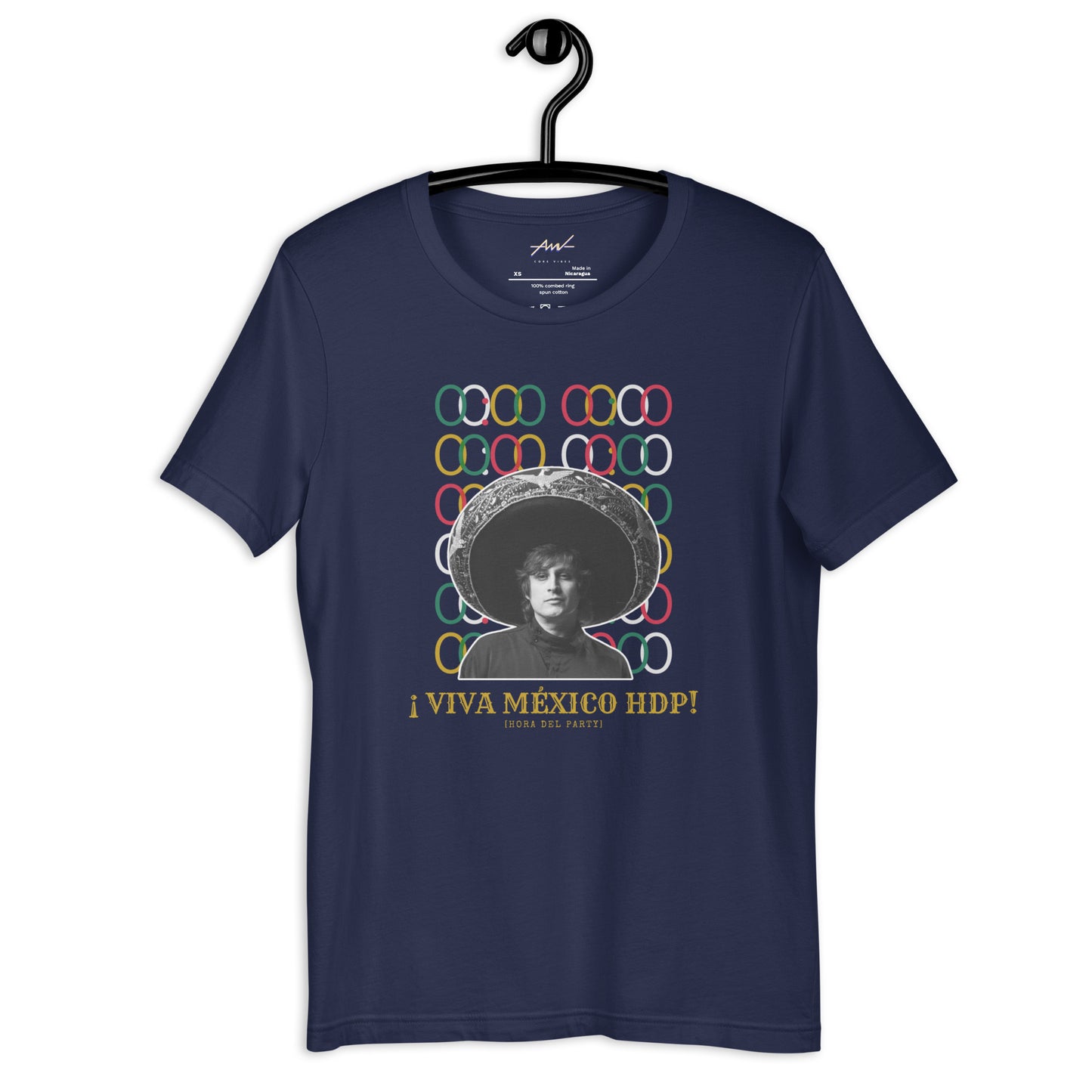 Playera Core Vibes: "Viva México HDP" - Siddhartha