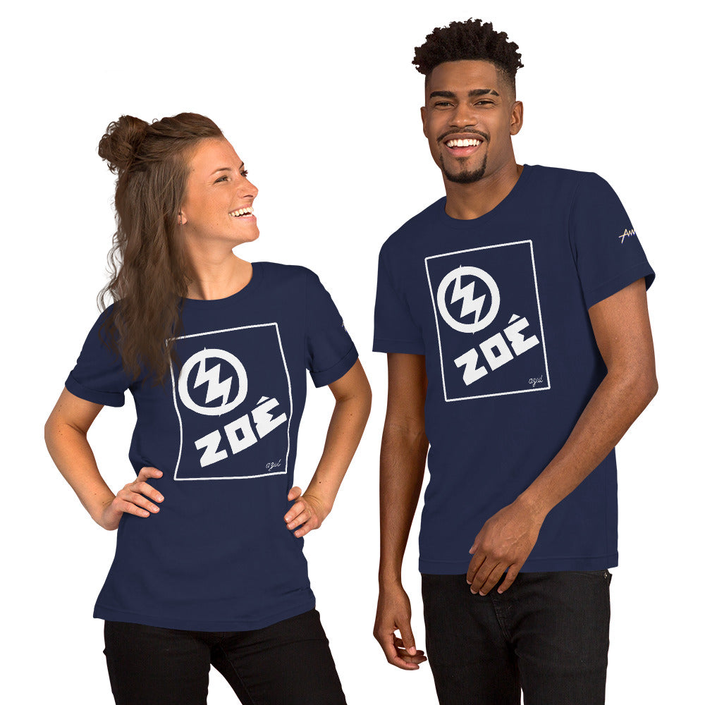 Playera Core Vibes: Azul - Zoé