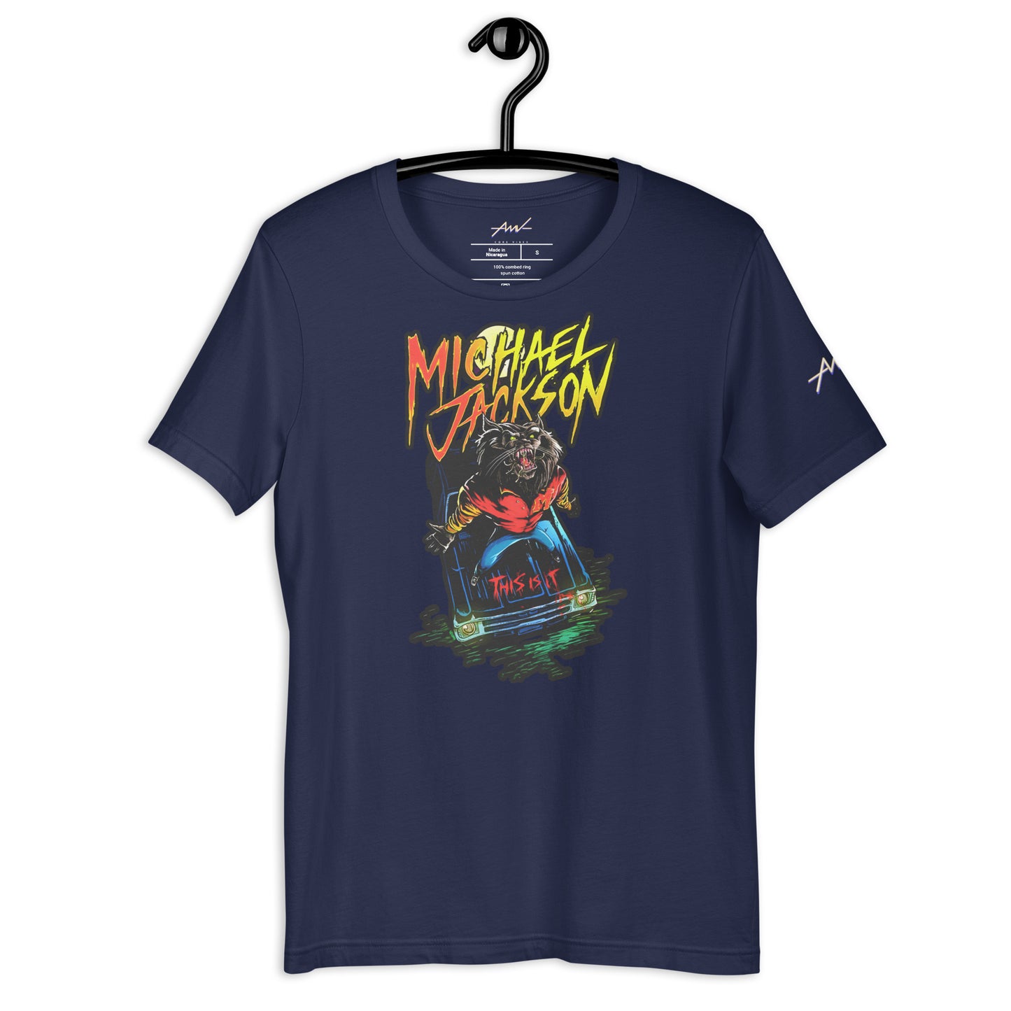 Playera Core Vibes: Thriller (wolf) - Michael Jackson