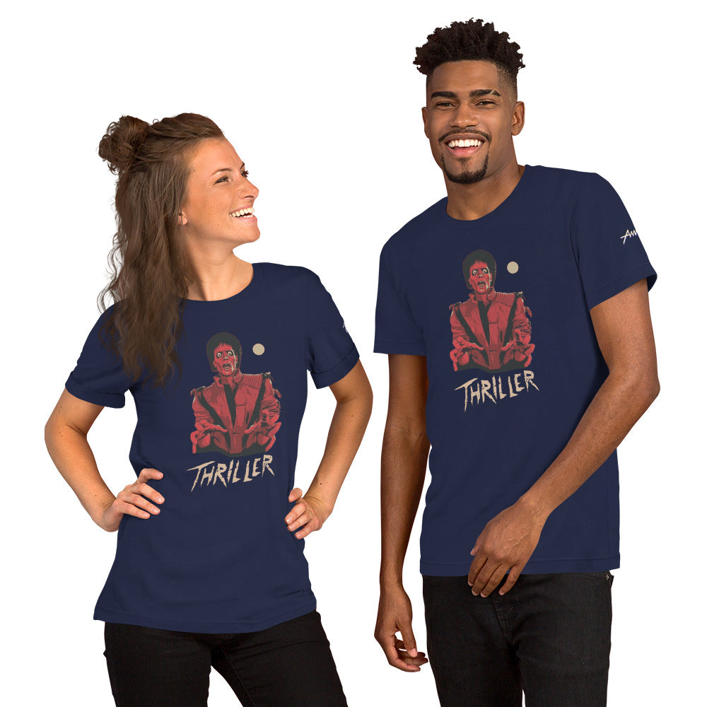 Playera Core Vibes: Thriller (red zombie) - Michael Jackson
