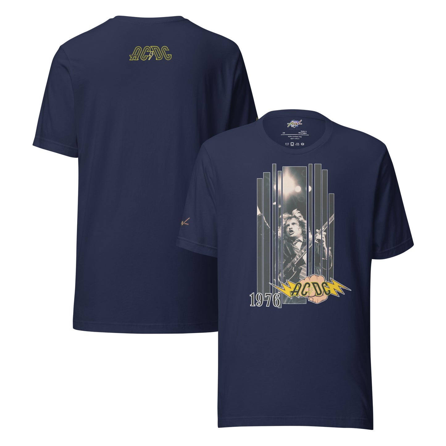 Playera Harmony Style: "High Voltage 1976" - AC/DC