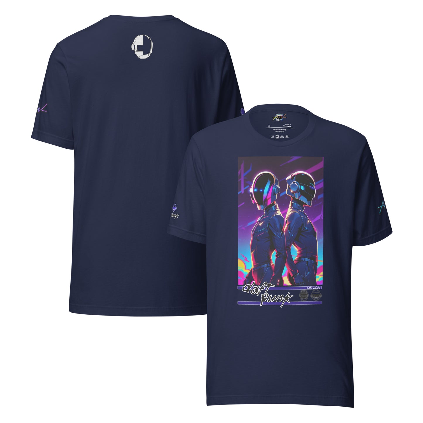 Playera Harmony Style: "Trayectoria" - Daft Punk