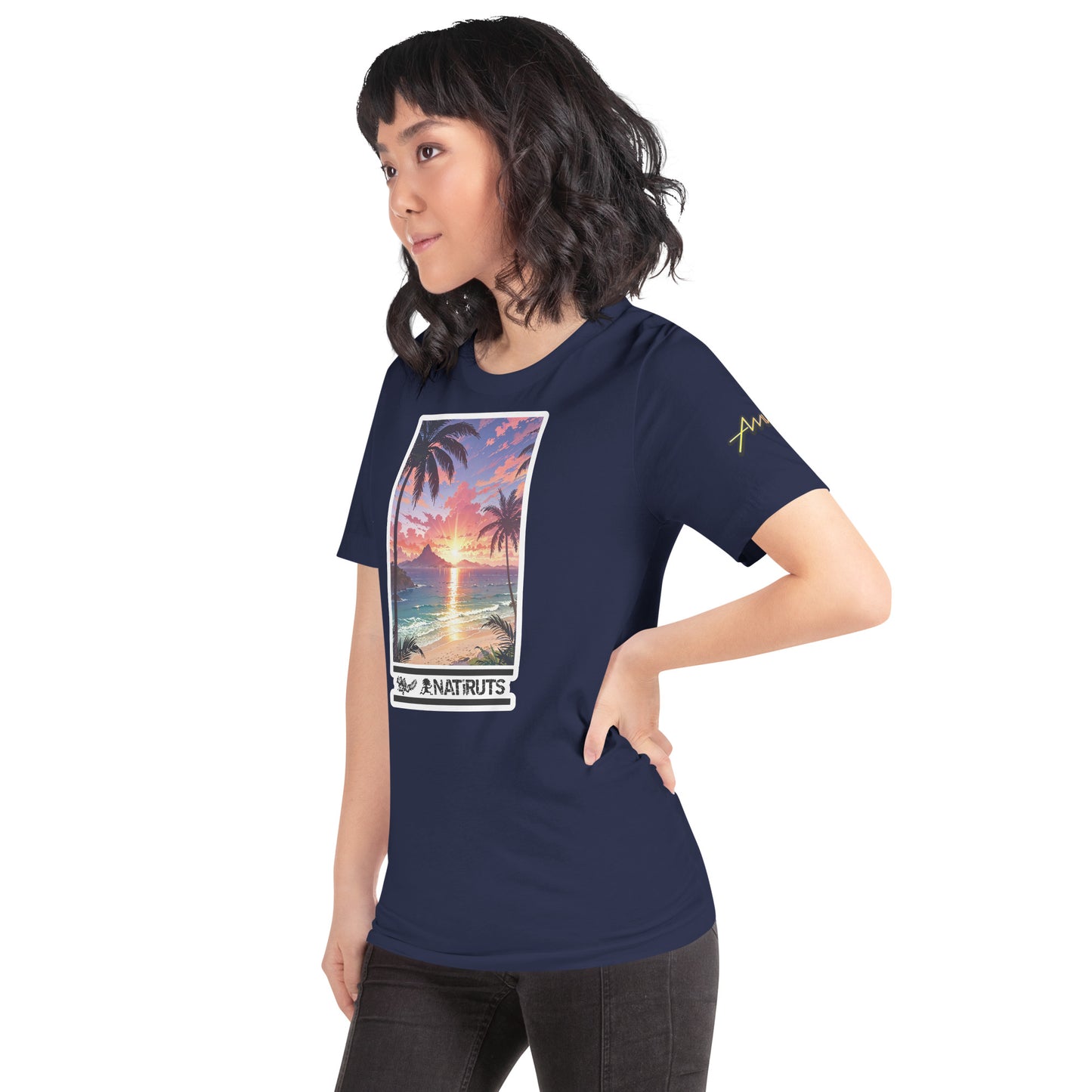Playera DELUXE: "Quero ser feliz tambem" - Natiruts