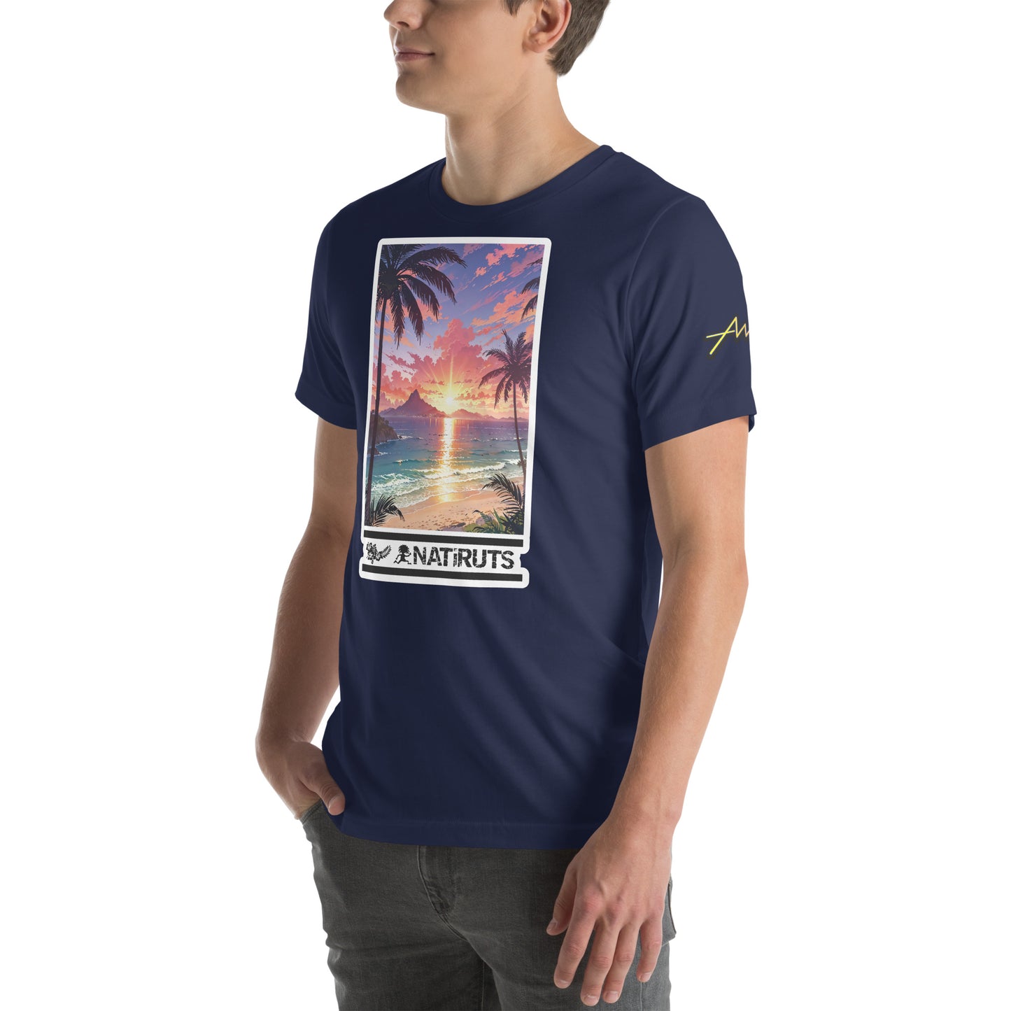Playera DELUXE: "Quero ser feliz tambem" - Natiruts