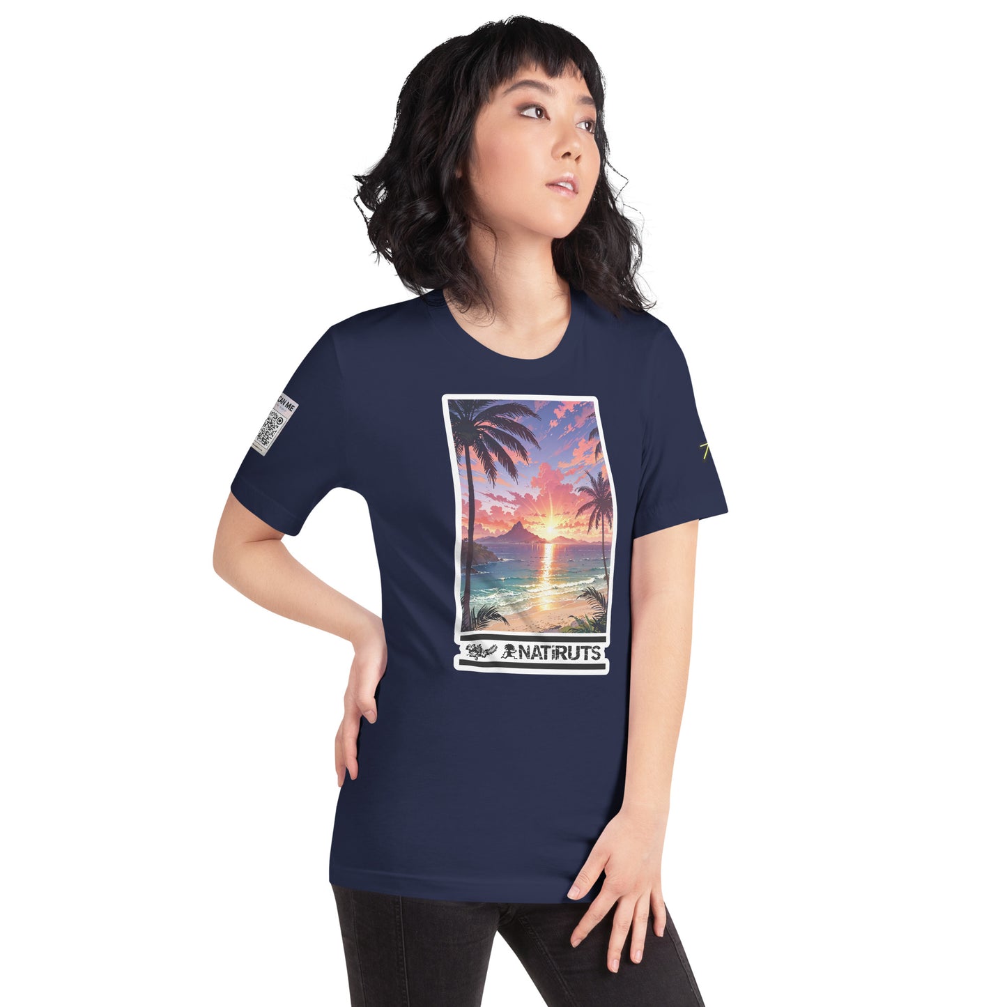 Playera DELUXE: "Quero ser feliz tambem" - Natiruts