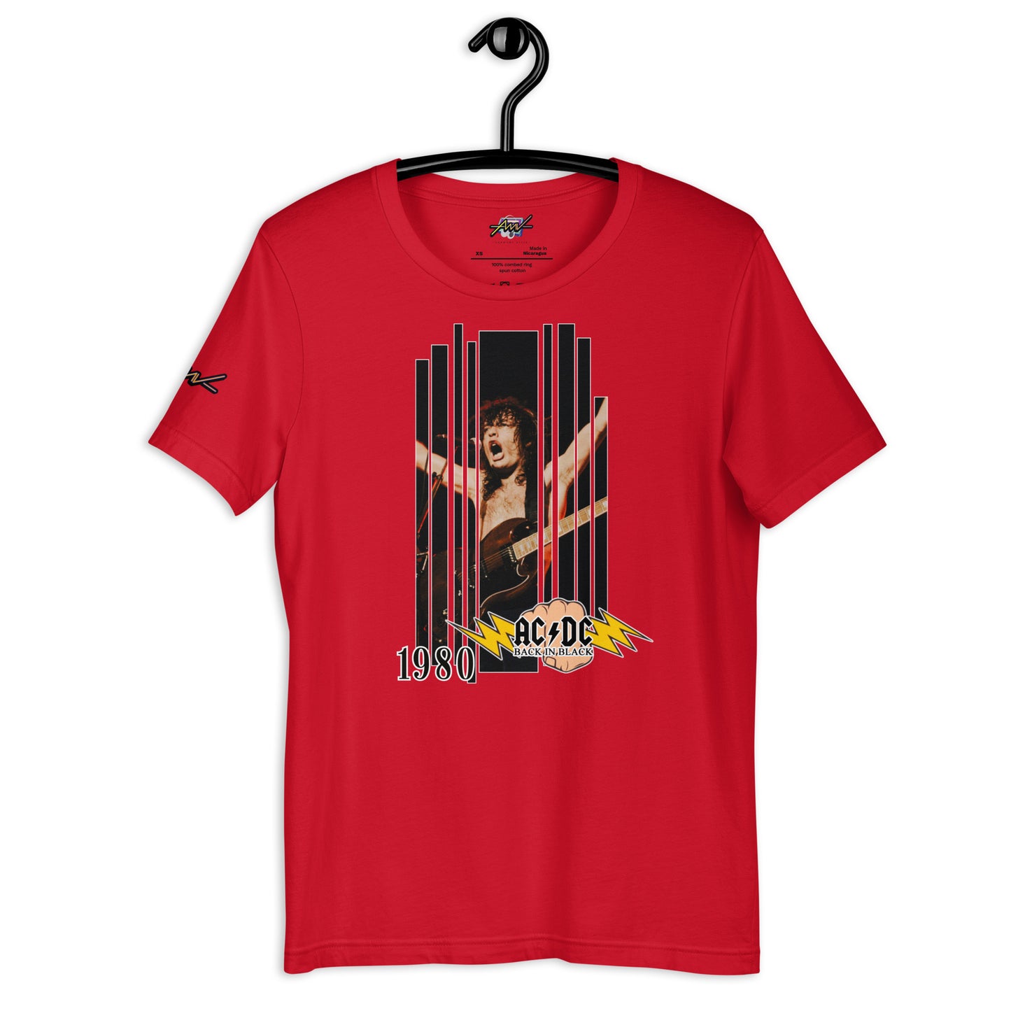 Playera Harmony Style: "Back in black Bon Scott 1980" - AC/DC
