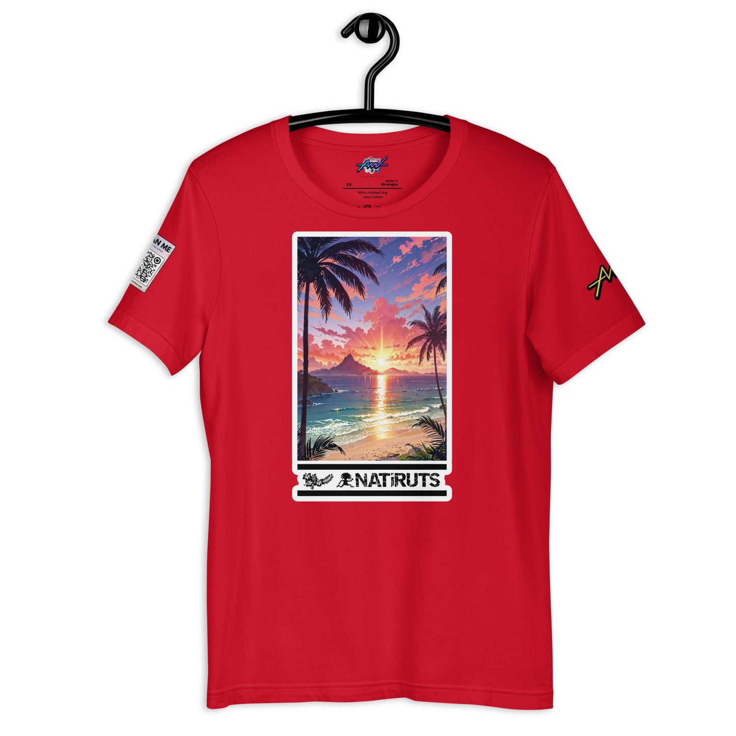 Playera DELUXE: "Quero ser feliz tambem" - Natiruts