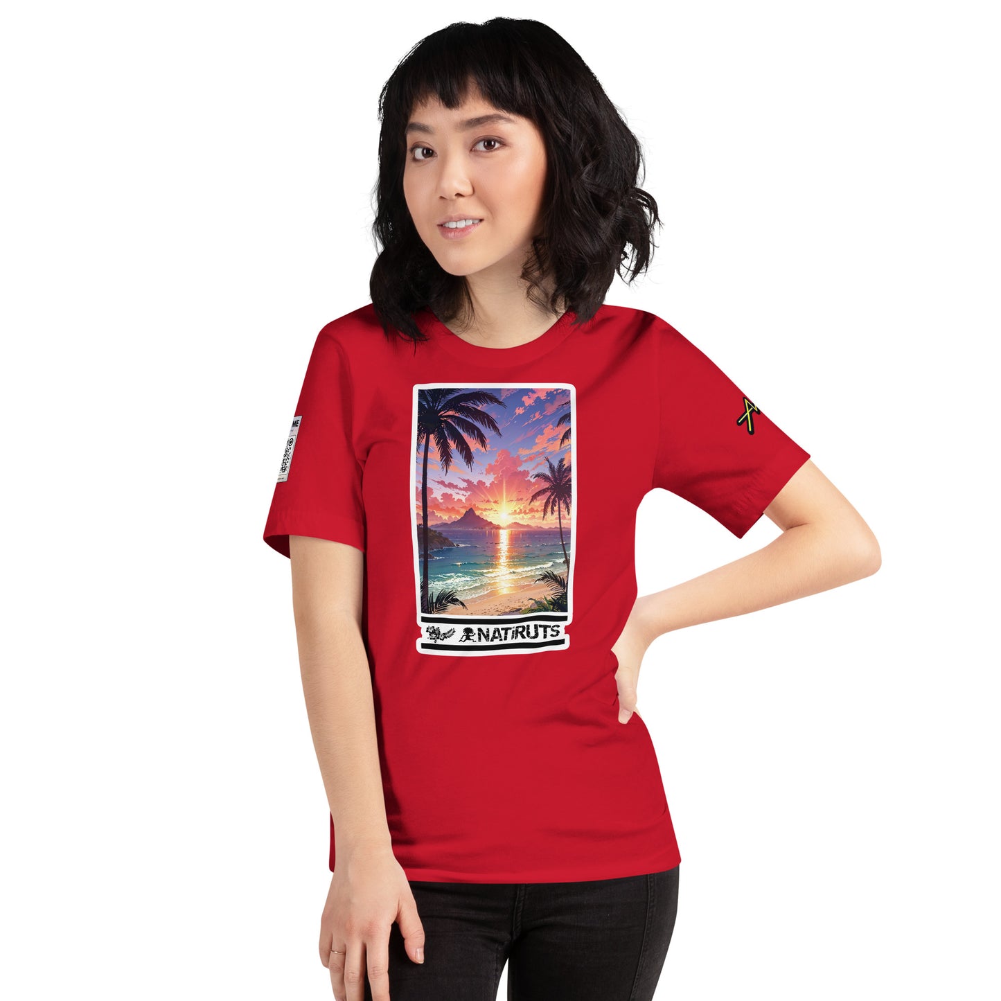 Playera DELUXE: "Quero ser feliz tambem" - Natiruts