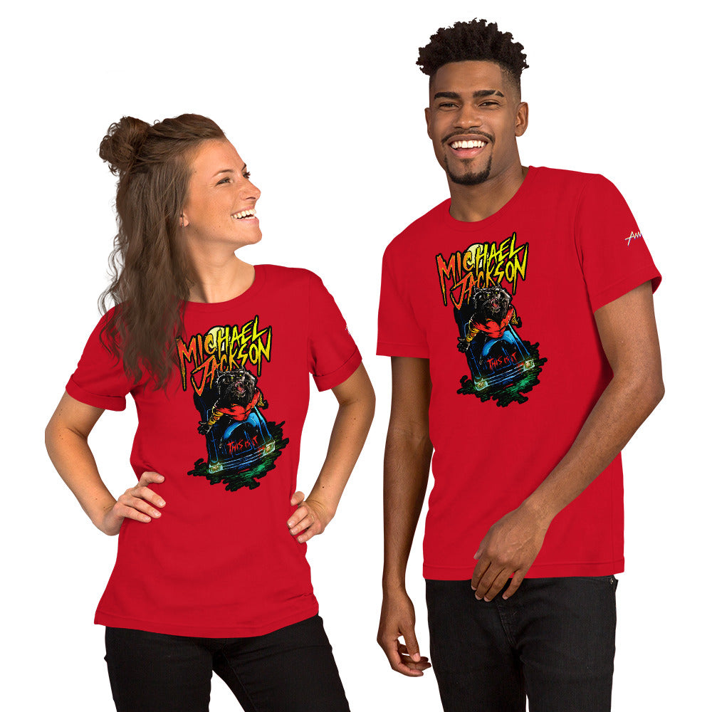 Playera Core Vibes: Thriller (wolf) - Michael Jackson