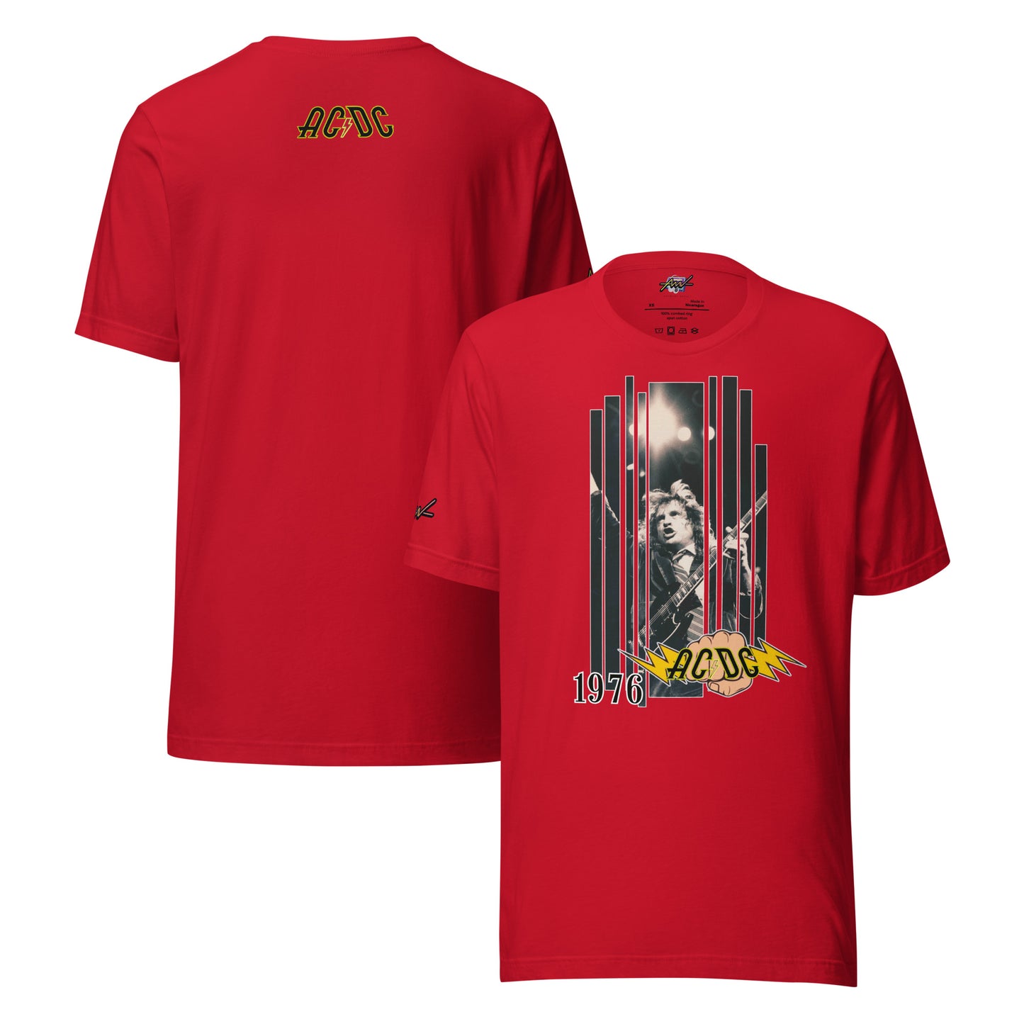 Playera Harmony Style: "High Voltage 1976" - AC/DC