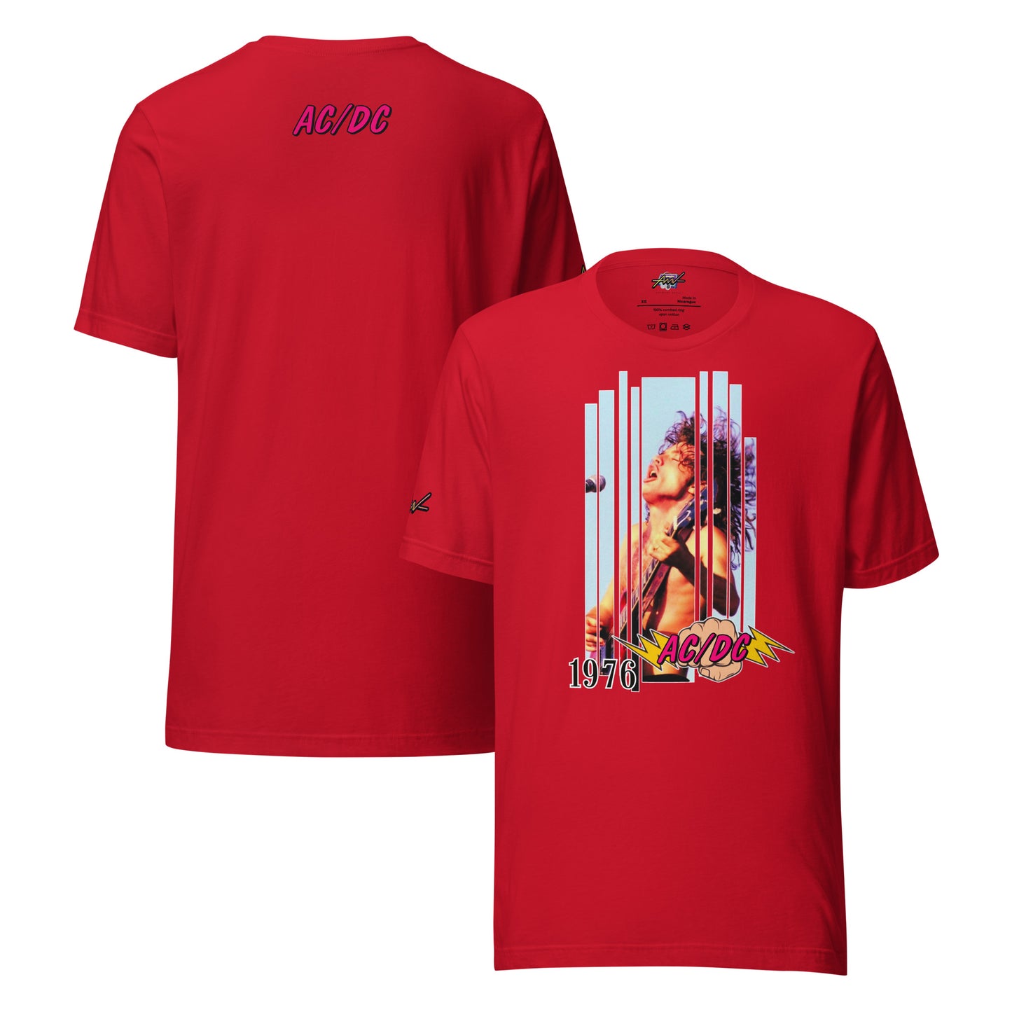 Playera Harmony Style: "DDDDC 1976" - AC/DC