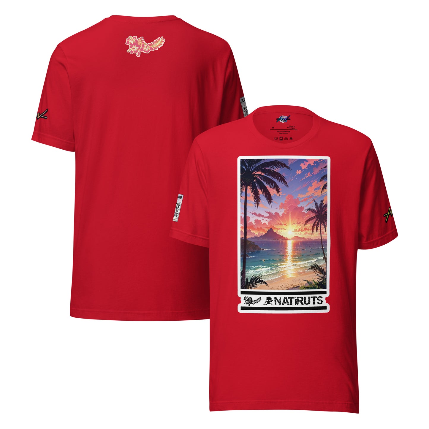 Playera DELUXE: "Quero ser feliz tambem" - Natiruts