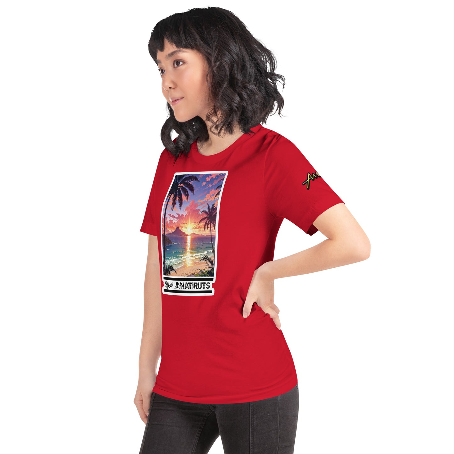 Playera DELUXE: "Quero ser feliz tambem" - Natiruts