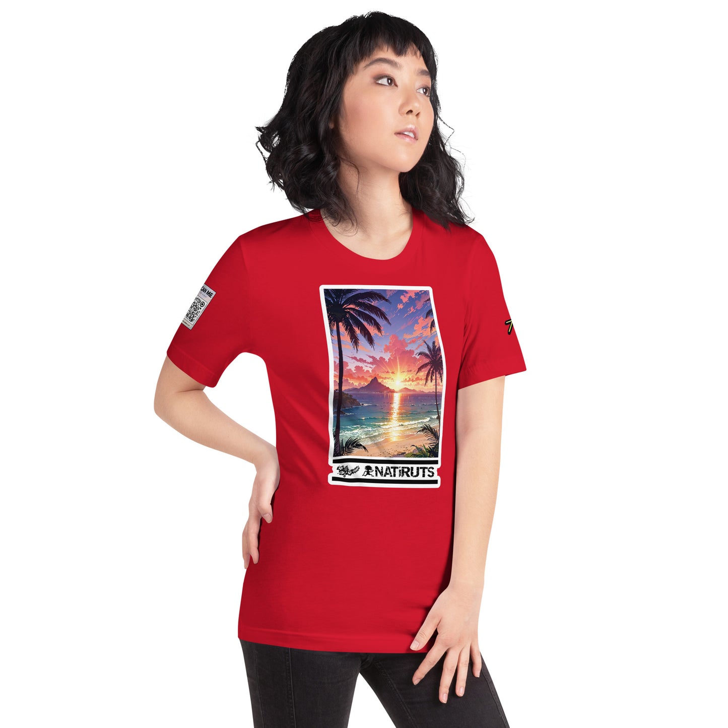 Playera DELUXE: "Quero ser feliz tambem" - Natiruts