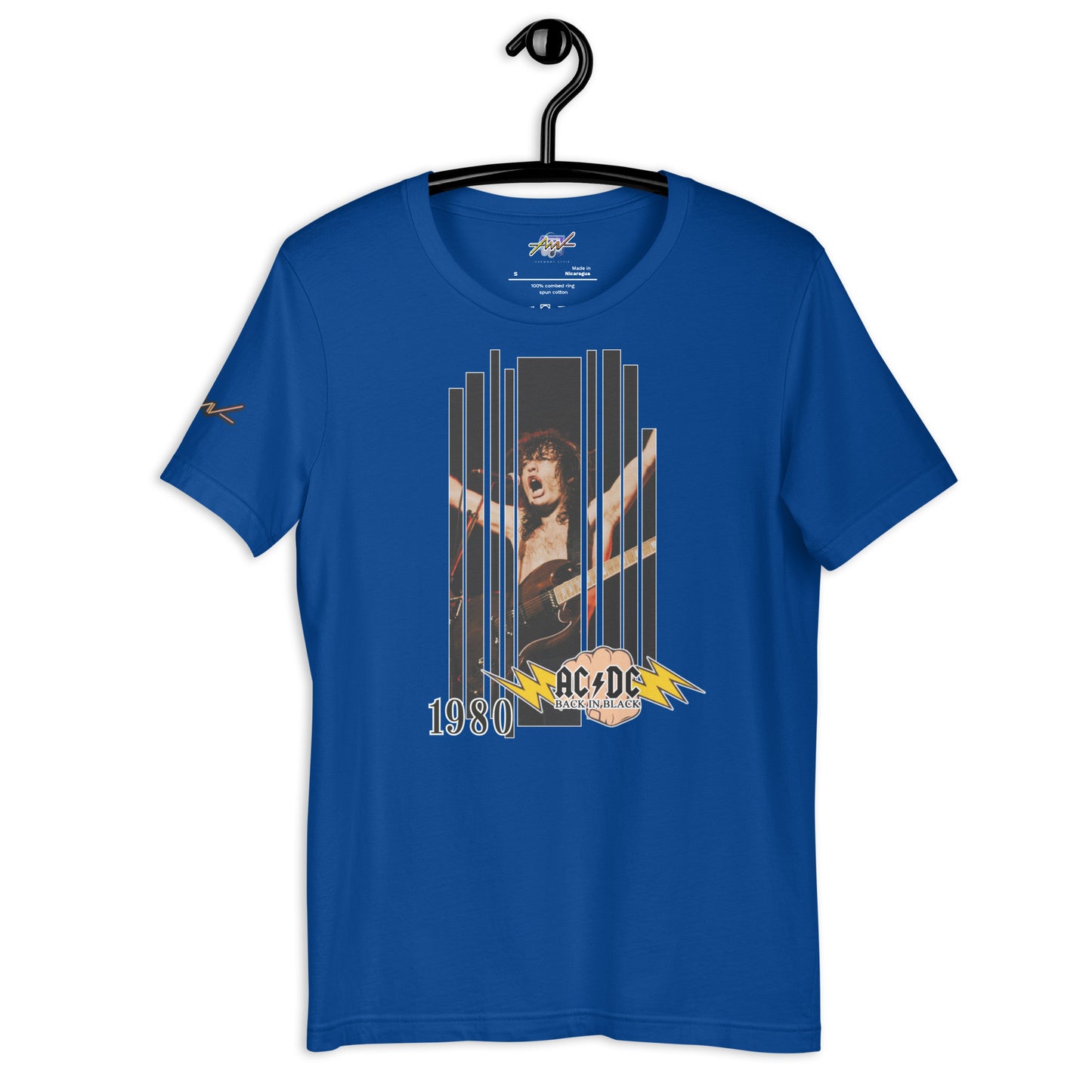 Playera Harmony Style: "Back in black Bon Scott 1980" - AC/DC