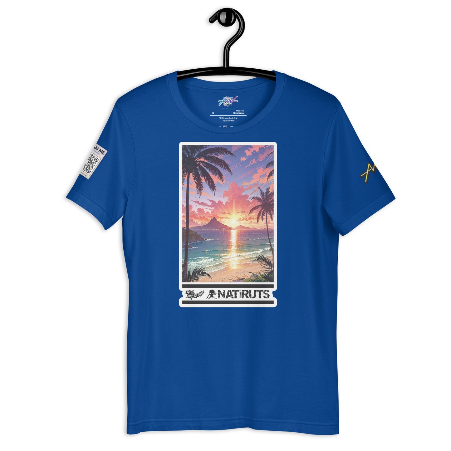 Playera DELUXE: "Quero ser feliz tambem" - Natiruts