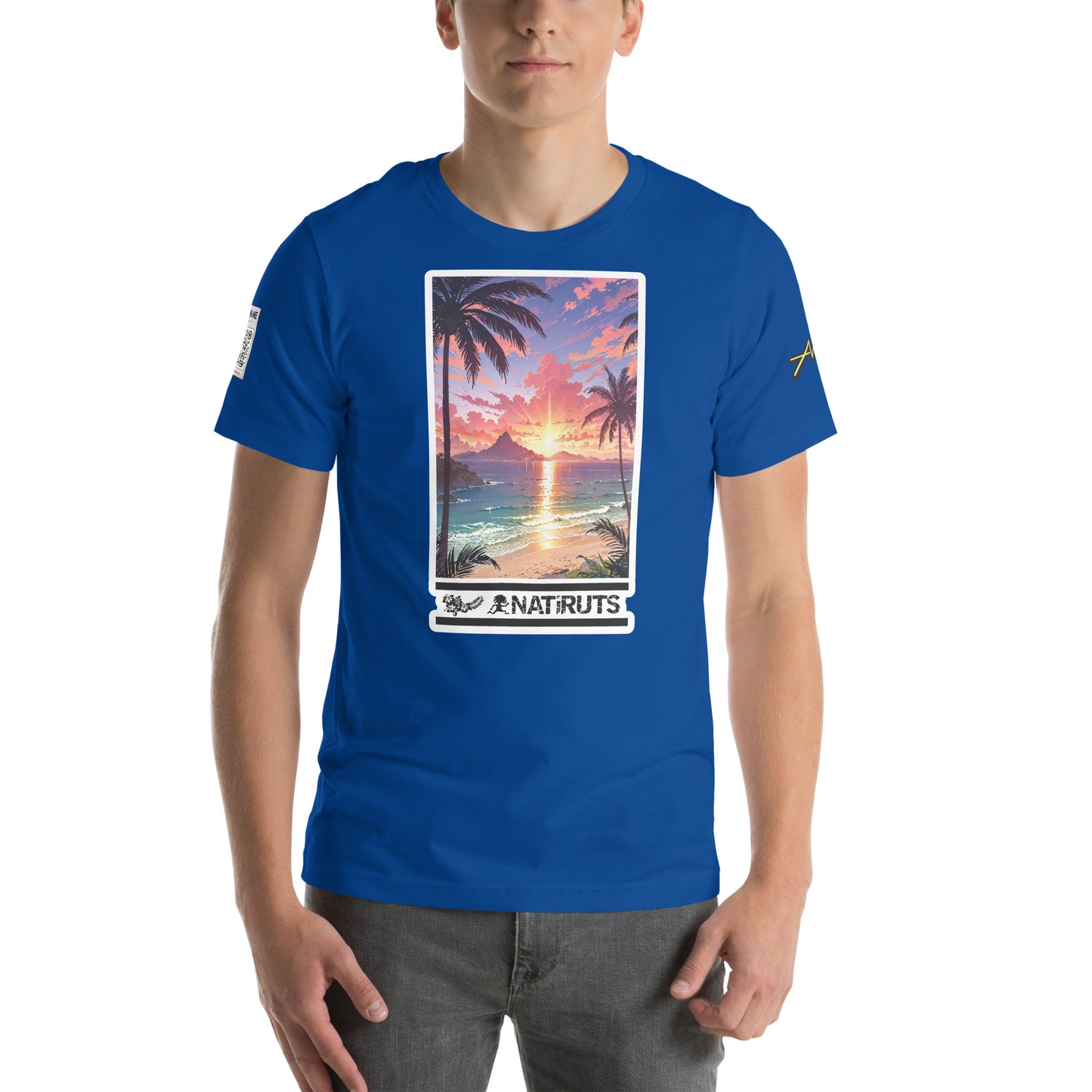 Playera DELUXE: "Quero ser feliz tambem" - Natiruts