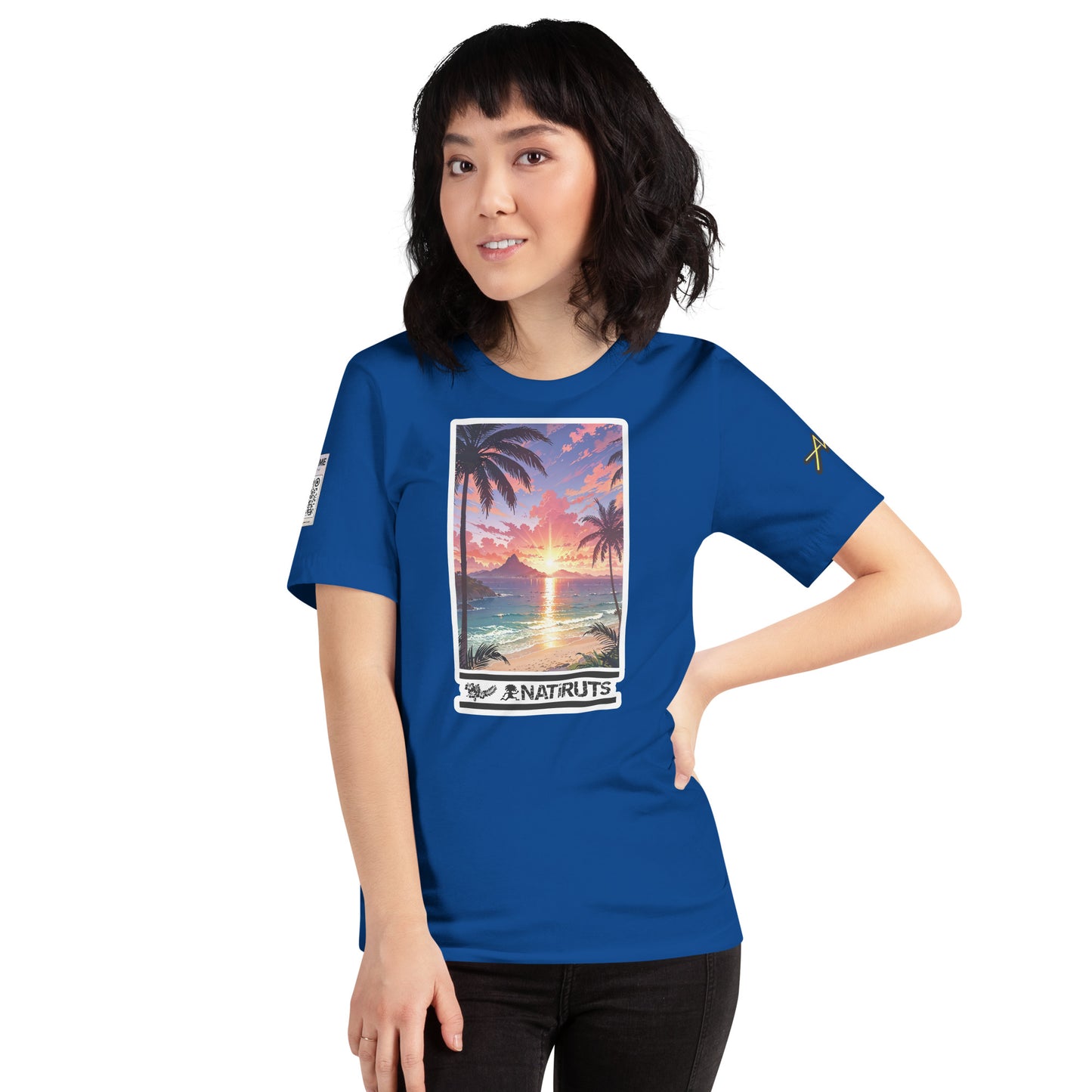 Playera DELUXE: "Quero ser feliz tambem" - Natiruts