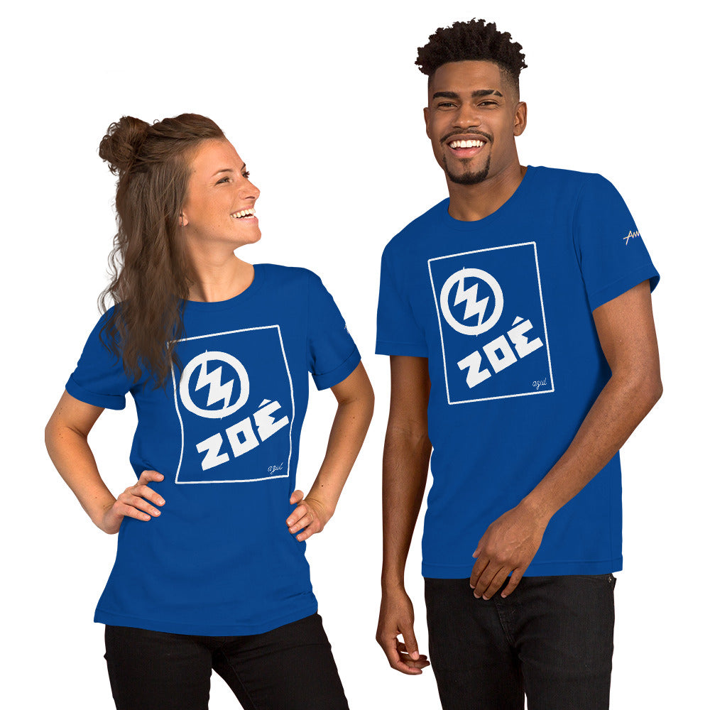 Playera Core Vibes: Azul - Zoé