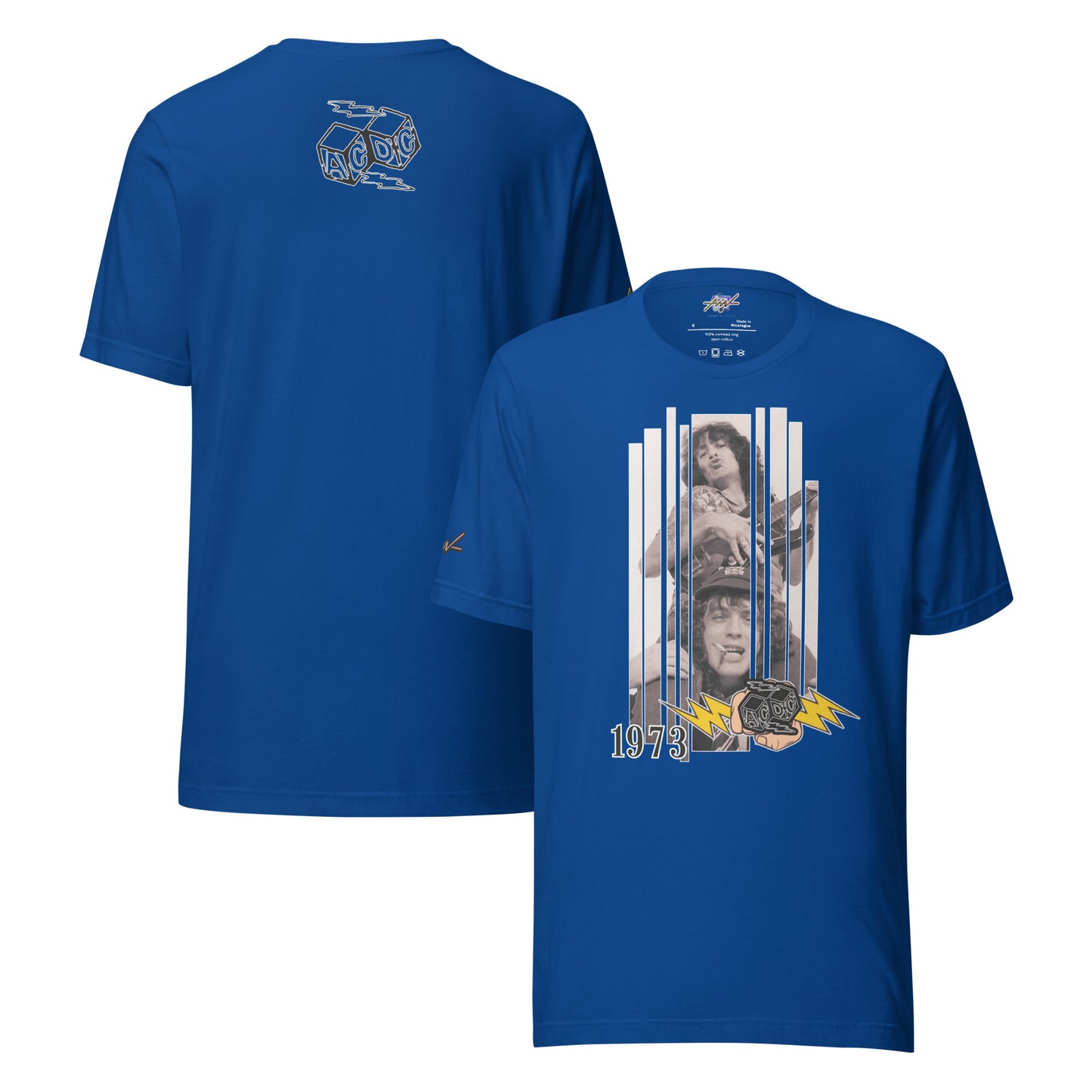 Playera Harmony Style: "Birth 1973" - AC/DC