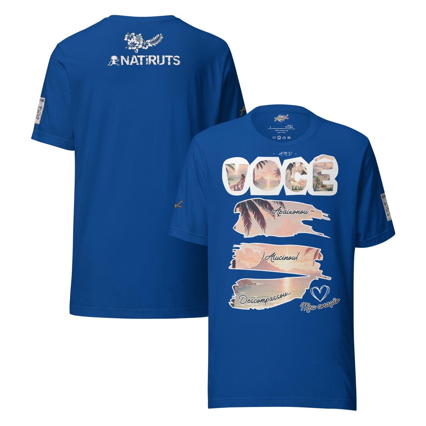Playera Harmony Style: "Você Me Encantou Demais" - Natiruts