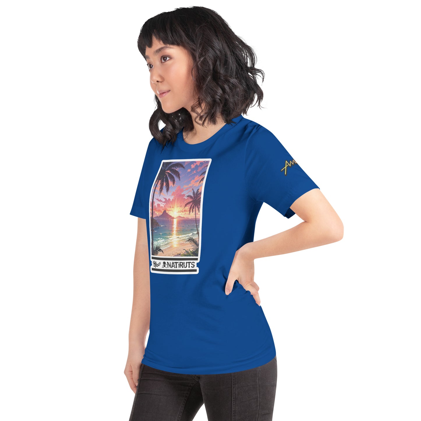 Playera DELUXE: "Quero ser feliz tambem" - Natiruts