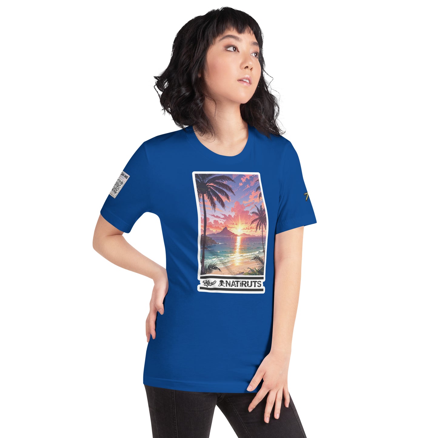 Playera DELUXE: "Quero ser feliz tambem" - Natiruts