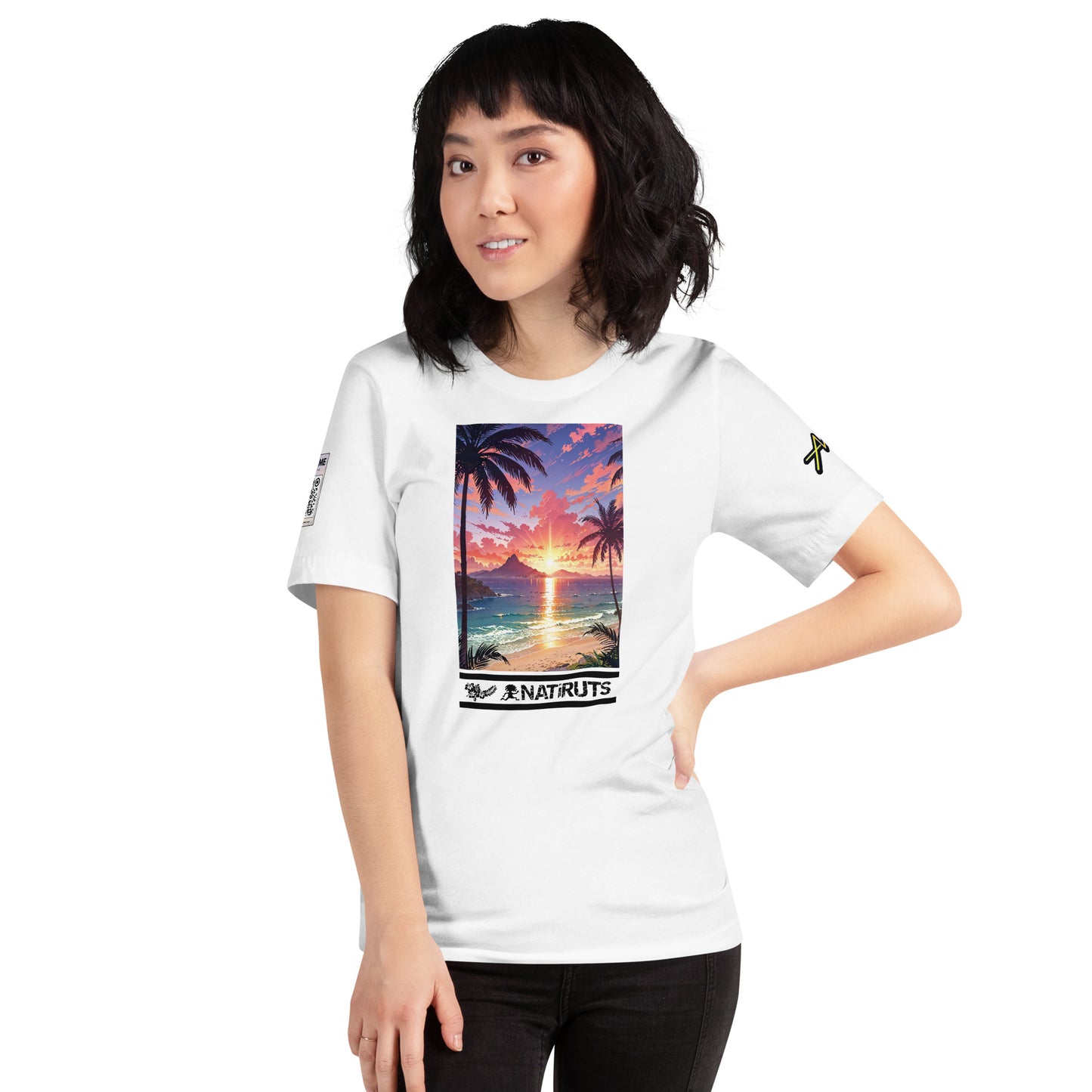 Playera DELUXE: "Quero ser feliz tambem" - Natiruts