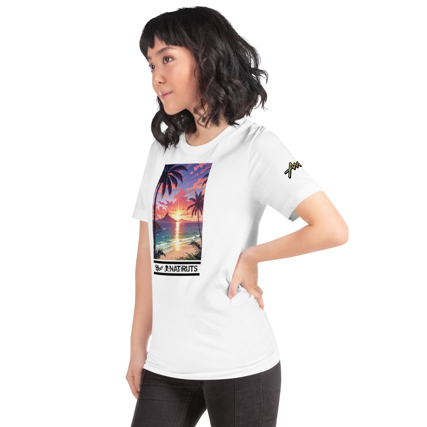 Playera DELUXE: "Quero ser feliz tambem" - Natiruts