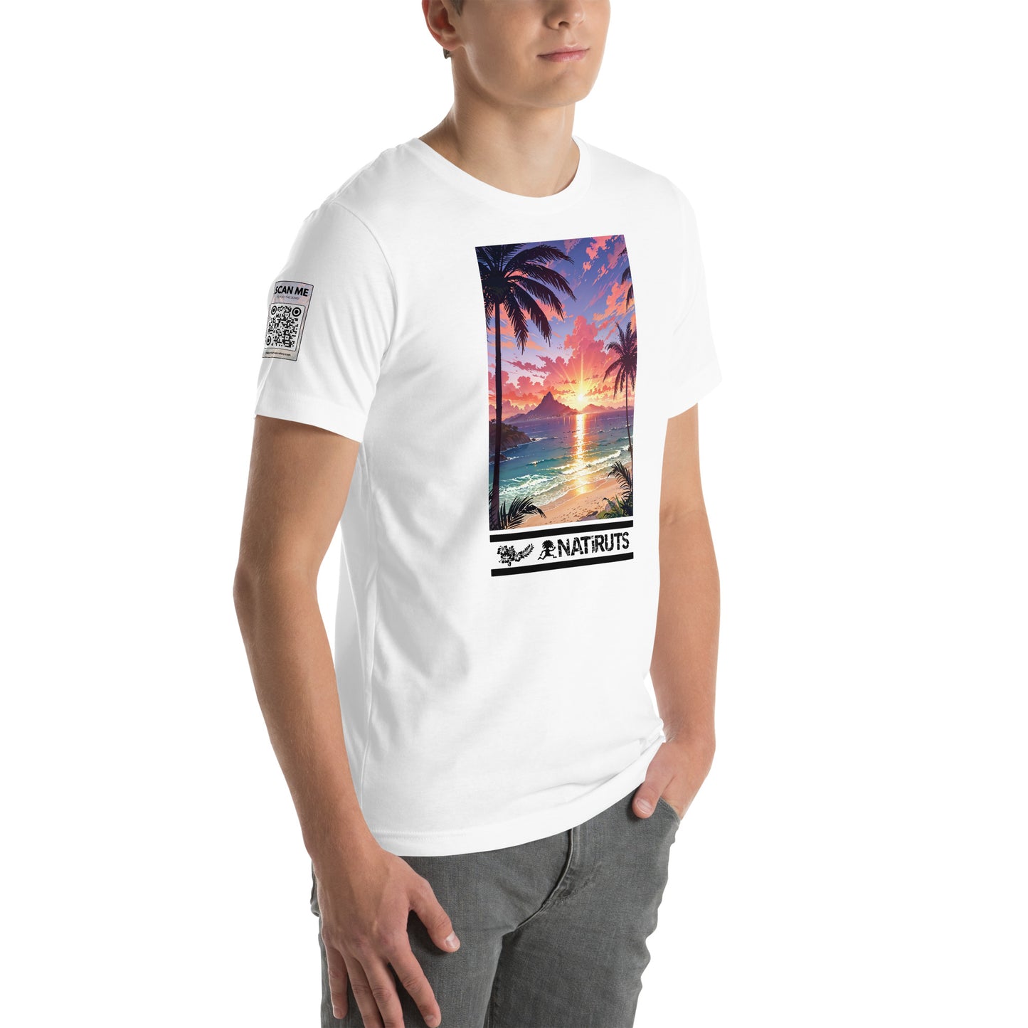 Playera DELUXE: "Quero ser feliz tambem" - Natiruts
