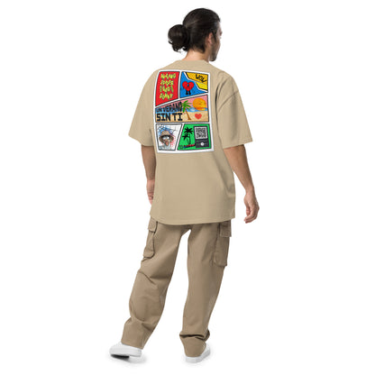 Playera DELUXE: "Spider Bunny" Oversize - Bad Bunny
