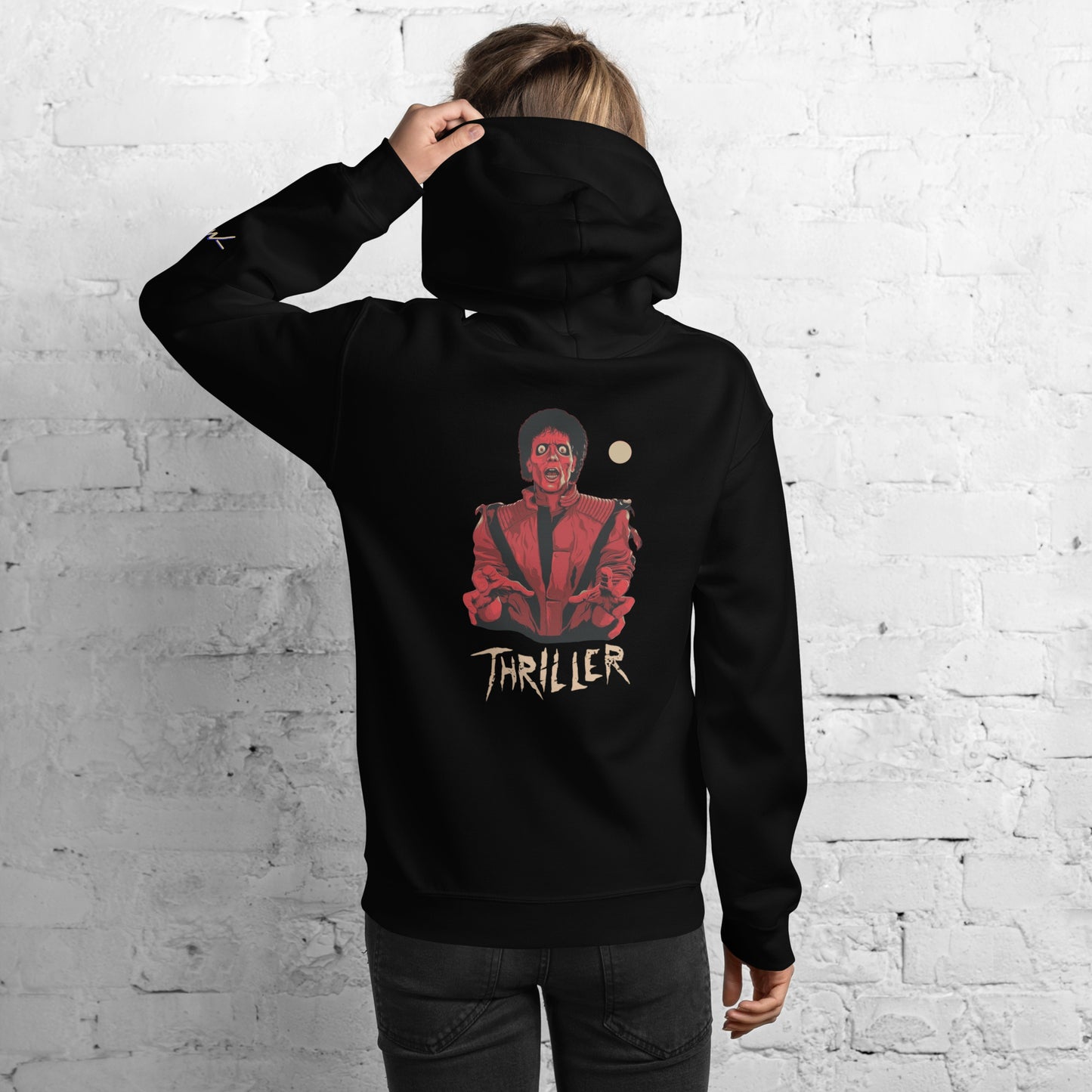 Hoodie Harmony Style: Thriller (red zombie) - Michael Jackson