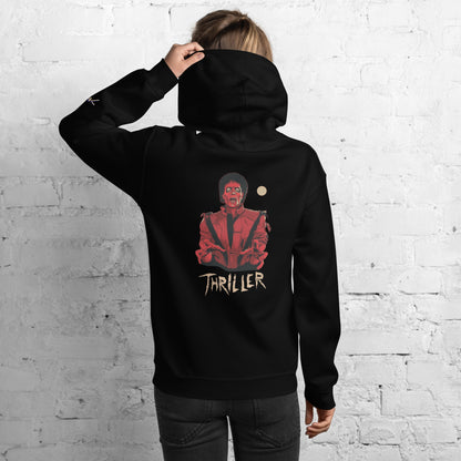 Hoodie Harmony Style: Thriller (red zombie) - Michael Jackson