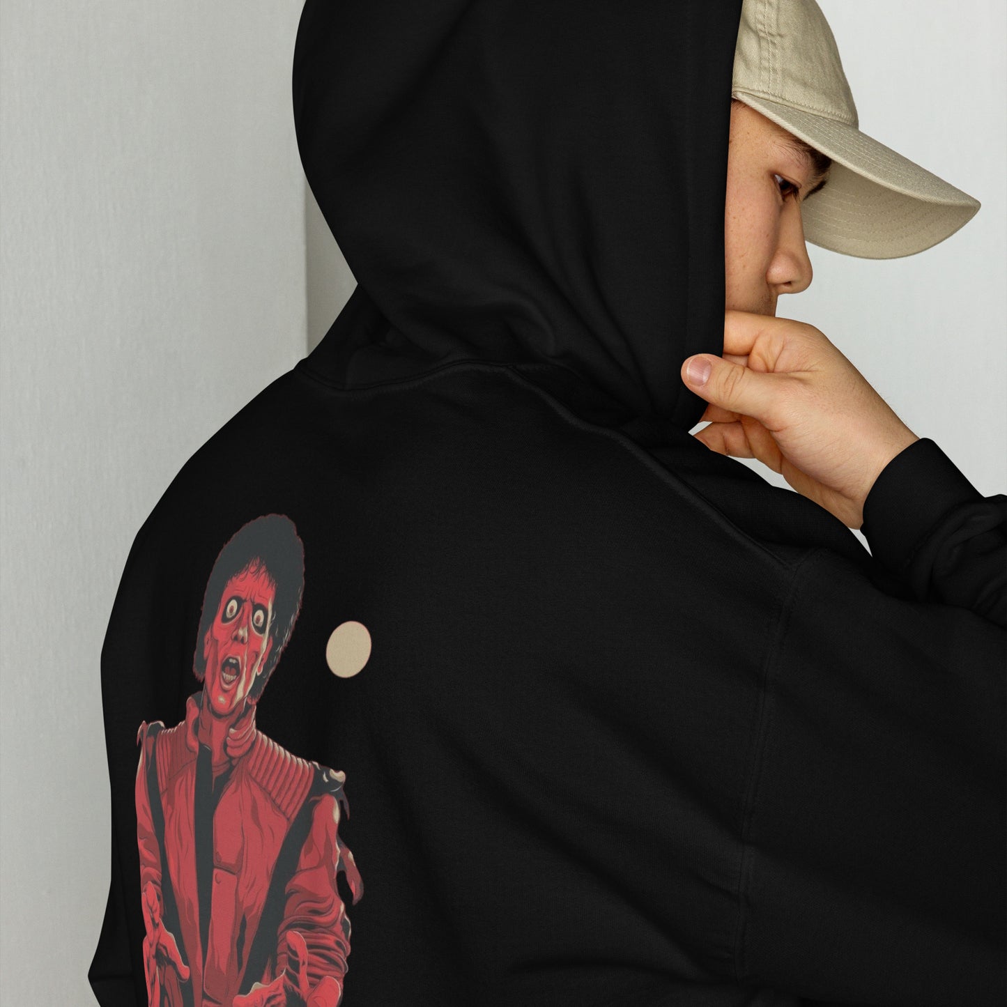 Hoodie Harmony Style: Thriller (red zombie) - Michael Jackson
