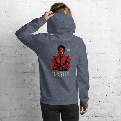 Hoodie Harmony Style: Thriller (red zombie) - Michael Jackson