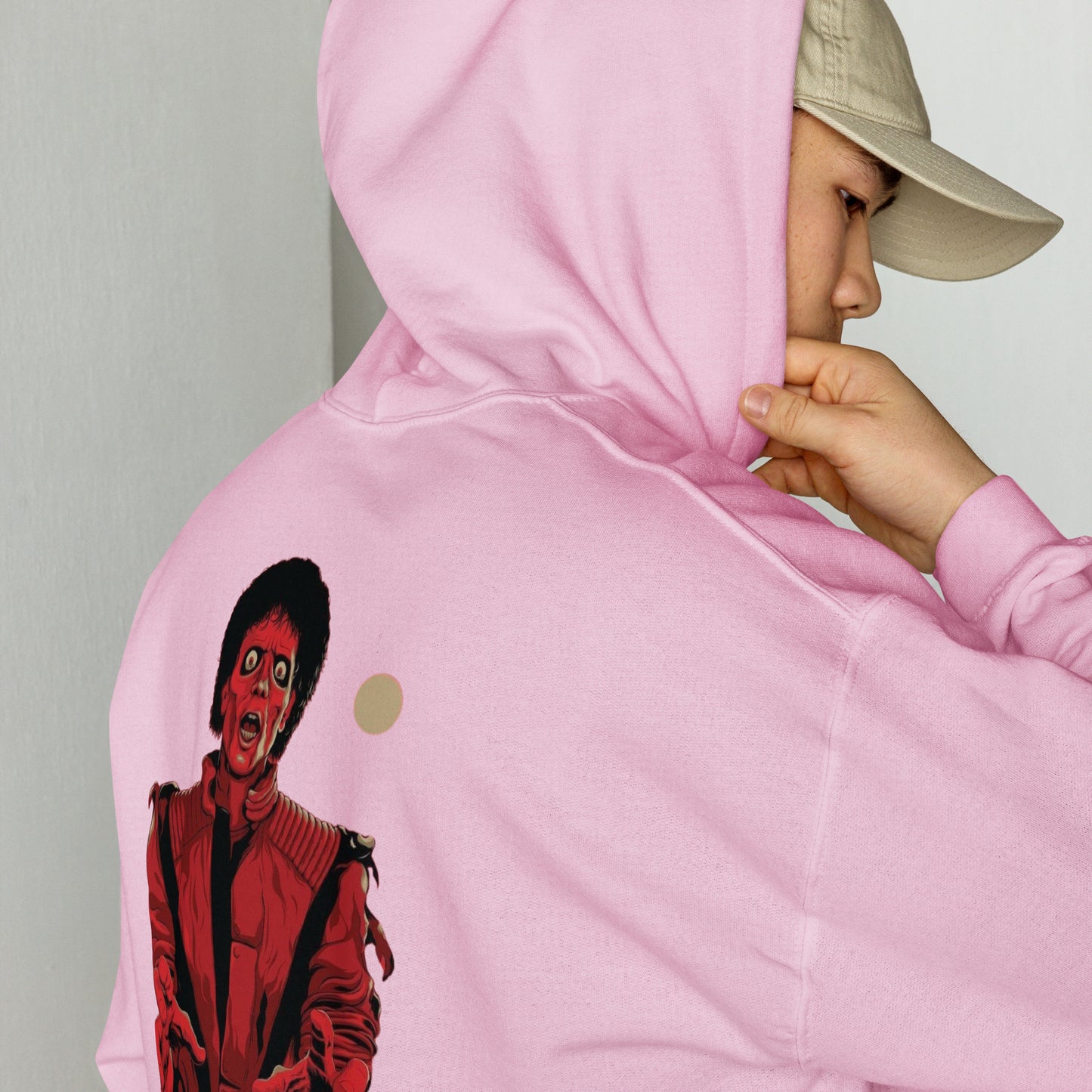 Hoodie Harmony Style: Thriller (red zombie) - Michael Jackson