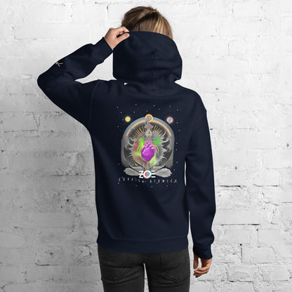 Hoodie Harmony Style: Corazón Atómico - Zoé