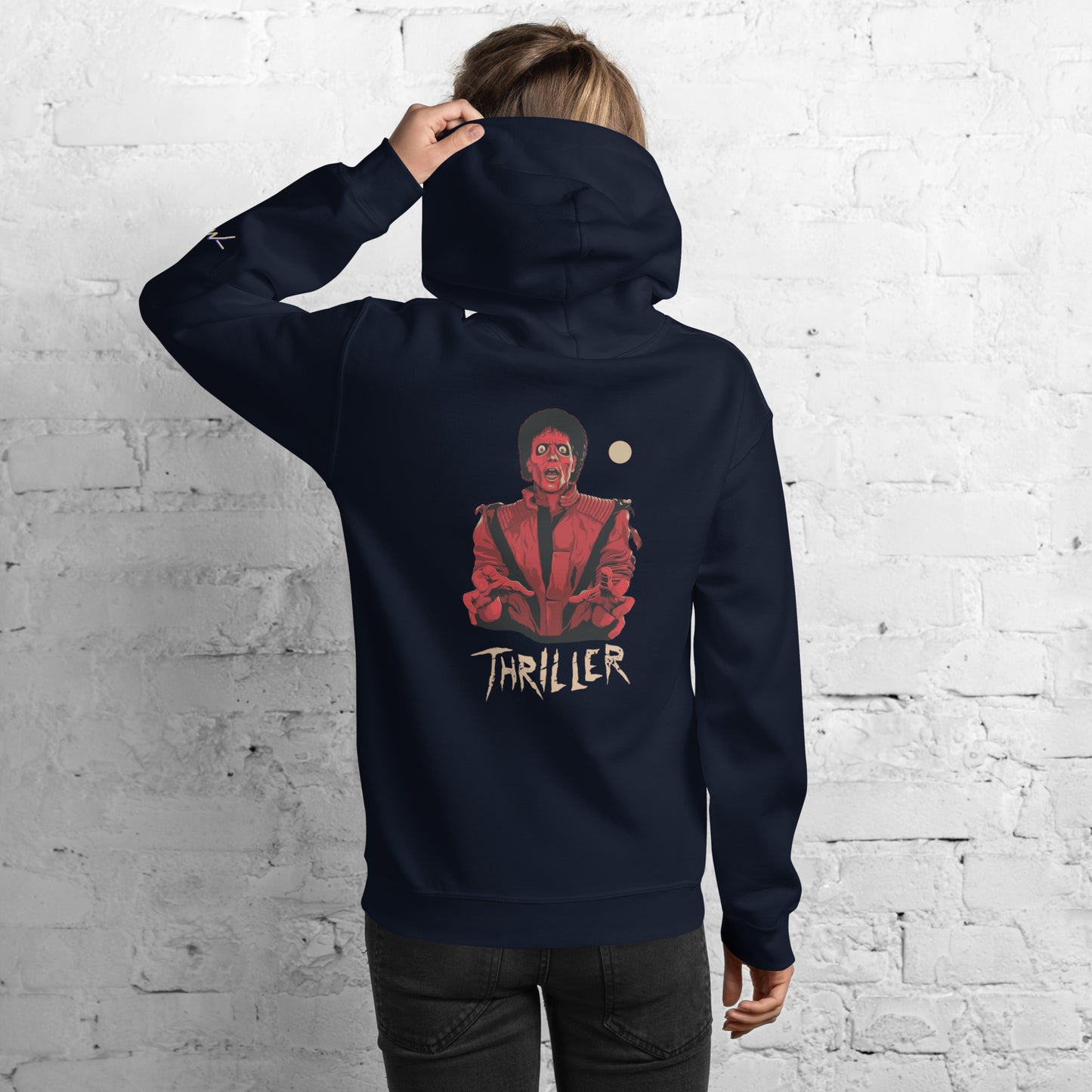Hoodie Harmony Style: Thriller (red zombie) - Michael Jackson