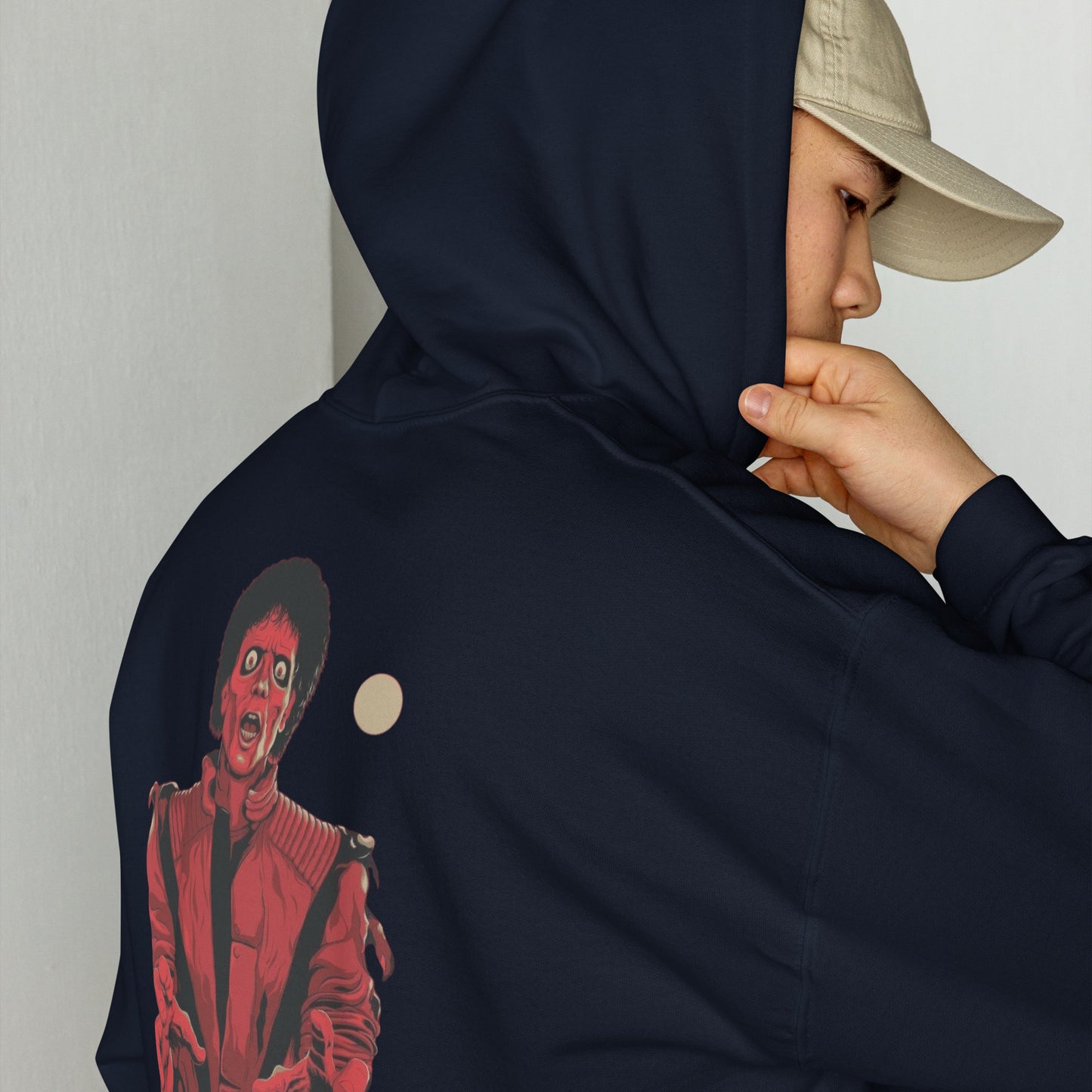 Hoodie Harmony Style: Thriller (red zombie) - Michael Jackson