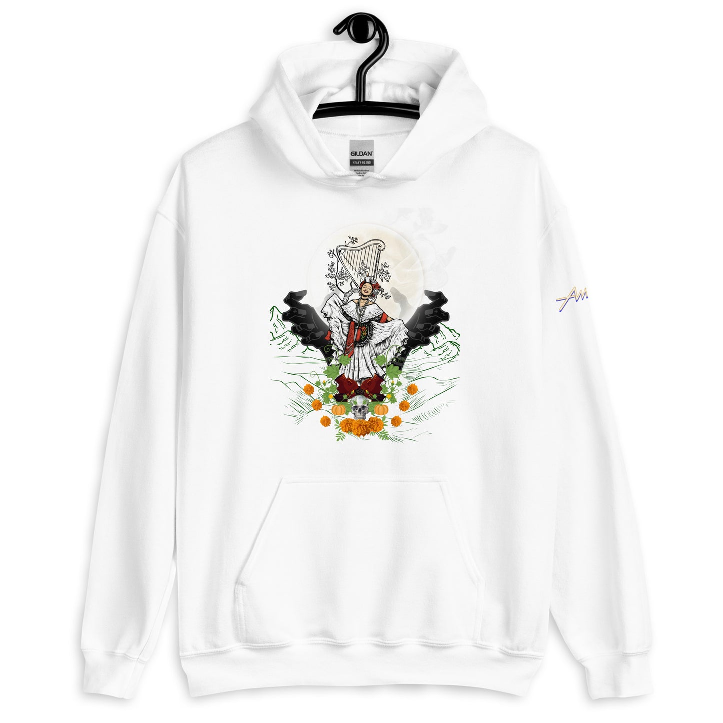 Hoodie Core Vibes: LA BRUJA - Tlen Huicani, Lino Chavez