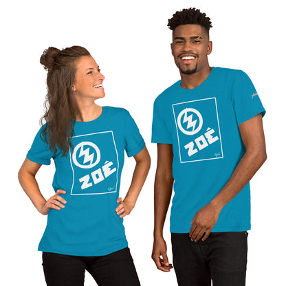 Playera Core Vibes: Azul - Zoé
