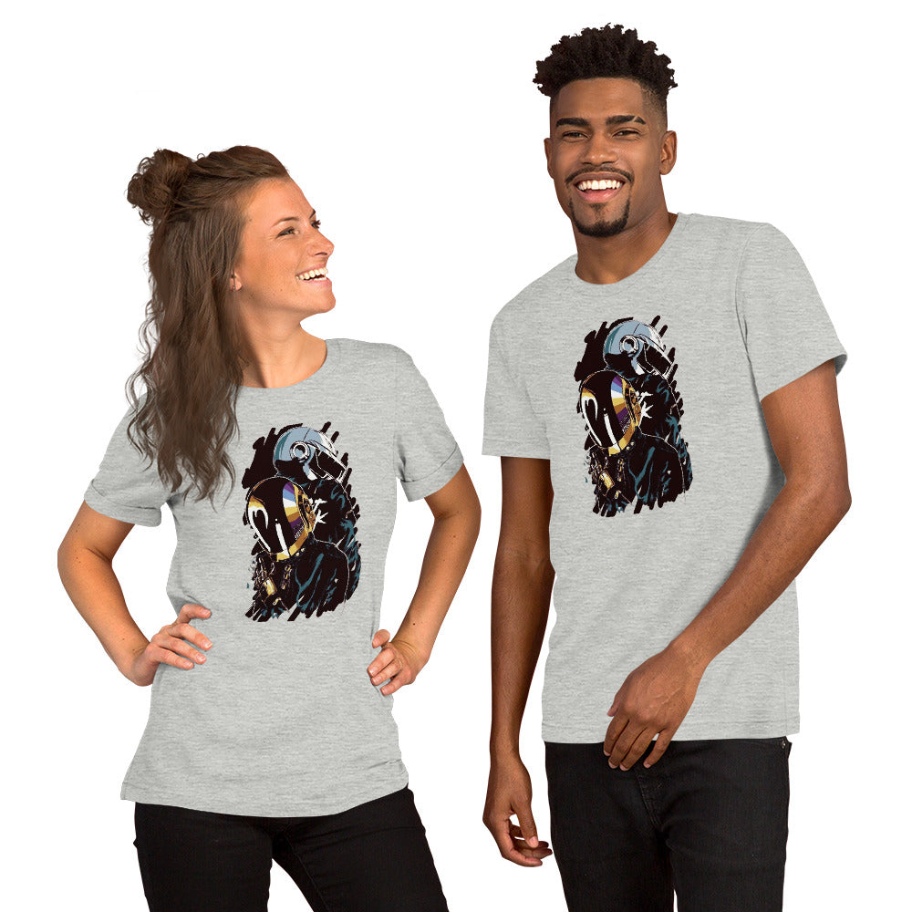 Playera Core Vibes: "Rhythm Scratch" - Daft Punk