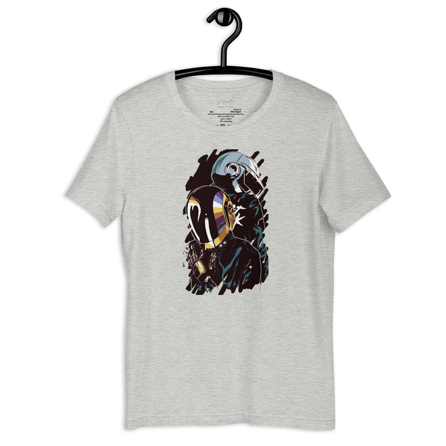 Playera Core Vibes: "Rhythm Scratch" - Daft Punk