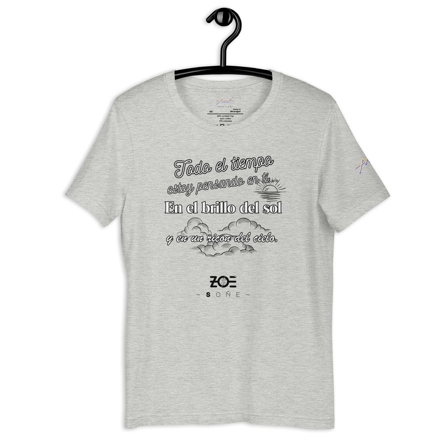 Playera Core Vibes: Soñé - Zoé