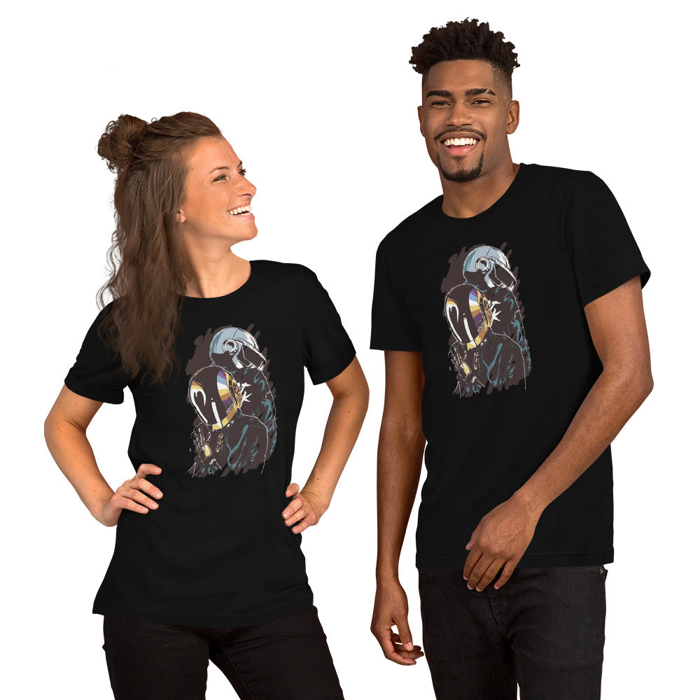 Playera Core Vibes: "Rhythm Scratch" - Daft Punk