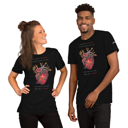 Playera Harmony Style: Labios Rotos (corazón)- Zoé